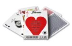 THE U.S. PLAYING CARD CO. Karty Fournier No 2500 Standard Index 100% Plastic Kolor czerwony - obrazek 4