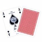 THE U.S. PLAYING CARD CO. Karty Fournier No 2500 Standard Index 100% Plastic Kolor czerwony - obrazek 2