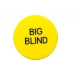 ŻETON BUTTON BIG BLIND GELB