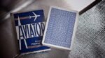 THE U.S. PLAYING CARD CO. Karty Aviator Poker No. 914 Standard Index kolor niebieski - obrazek 2