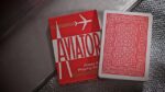 THE U.S. PLAYING CARD CO. Karty Aviator Poker No. 914 Standard Index kolor czerwony - obrazek 3