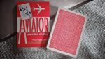 THE U.S. PLAYING CARD CO. Karty Aviator Poker No. 917 Jumbo Index kolor czerwony - obrazek 3