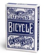 THE U.S. PLAYING CARD CO. KARTY BICYCLE CHAINLESS STANDARD INDEX KOLOR NIEBIESKI