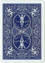 THE U.S. PLAYING CARD CO. KARTY BICYCLE POKER SIZE STANDARD INDEX KOLOR NIEBIESKI - obrazek 4