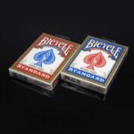 THE U.S. PLAYING CARD CO. KARTY BICYCLE POKER SIZE STANDARD INDEX KOLOR NIEBIESKI - obrazek 2