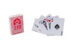CARTAMUNDI Karty Copag 310 Regular Index Poker Size kolor czerwony - obrazek 4