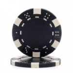 Evergreen Żeton Dice Kolor czarny