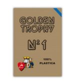 MODIANO KARTY GOLDEN TROPHY POKER 4 STANDARD INDEX 100% PLASTIC KOLOR NIEBIESKI