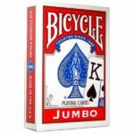 THE U.S. PLAYING CARD CO. Karty Bicycle Jumbo Index kolor czerwony