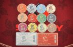 Sun Fly Plakieta Lucky Dragon ceramika nominał 25.000 - obrazek 4
