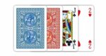 MODIANO KARTY RAMINO GOLDEN TROPHY POKER 4 STANDARD INDEX 100% PLASTIC 2 TALIE - obrazek 4