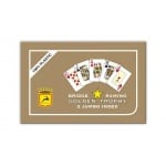 MODIANO KARTY RAMINO GOLDEN TROPHY POKER JUMBO INDEX 100% PLASTIC 2 TALIE