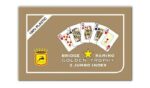 MODIANO KARTY RAMINO GOLDEN TROPHY POKER JUMBO INDEX 100% PLASTIC 2 TALIE