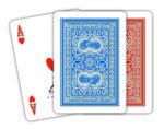 MODIANO KARTY OLD TROPHY 4 INDEX PLASTIC CZER - obrazek 2