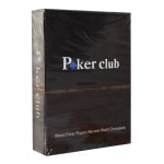 MONA Karty Poker Club Jumbo Index 100% Plastic kolor niebieski