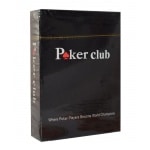 MONA Karty Poker Club Jumbo Index 100% Plastic kolor czerwony