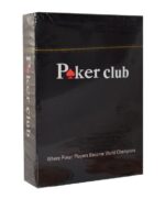 MONA Karty Poker Club Jumbo Index 100% Plastic kolor czerwony