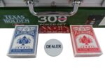 EVERGREEN Zestaw 300 żetonów DICE do pokera w aluminiowej walizce - obrazek 5