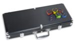 MERCHANT Zestaw 400 żetonów do pokera z nominałem 13,5 g CARBON - obrazek 3