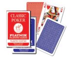 PIATNIK Karty do pokera CLASSIC No.1321 Standard Index kolor niebieski - obrazek 2