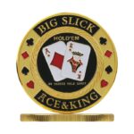 EVERGREEN Poker Card Guard BIG SLICK - ACE&KING (Strażnik kart/Protektor)
