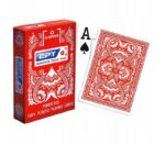 CARTAMUNDI Karty Copag EPT Jumbo Index Poker Size 100% Plastic kolor czerwony - obrazek 2