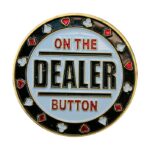 EVERGREEN Żeton DEALER - ON THE BUTTON Metal