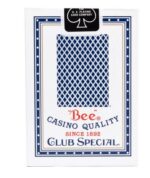 THE U.S. PLAYING CARD CO. Karty Bee Standard Index Kolor niebieski - obrazek 3