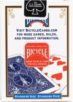 THE U.S. PLAYING CARD CO. Karty do gry Bicycle Standard Index kolor niebieski - obrazek 2