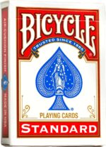 THE U.S. PLAYING CARD CO. Karty do gry Bicycle Standard Index kolor czerwony