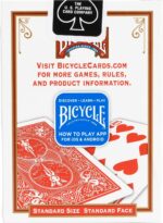 THE U.S. PLAYING CARD CO. Karty do gry Bicycle Standard Index kolor czerwony - obrazek 2