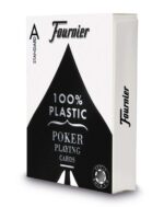 THE U.S. PLAYING CARD CO. Karty Fournier No 2500 Standard Index 100% Plastic Kolor niebieski - obrazek 2