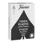 THE U.S. PLAYING CARD CO. Karty Fournier No 2500 Standard Index 100% Plastic Kolor niebieski