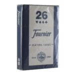 THE U.S. PLAYING CARD CO. Karty Fournier No 26 Bridge Size Standard Index Kolor niebieski