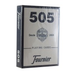THE U.S. PLAYING CARD CO. Karty Fournier No 505 Standard Index Kolor niebieski