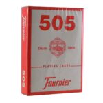 THE U.S. PLAYING CARD CO. Karty Fournier No 505 Standard Index Kolor czerwony