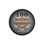 EVERGREEN Żeton do pokera LAS VEGAS Ceramika Nominał 100
