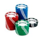 THE U.S. PLAYING CARD CO. Zestaw 100 żetonów BICYCLE wraz z tacką - obrazek 3