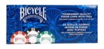 THE U.S. PLAYING CARD CO. Zestaw 100 żetonów BICYCLE wraz z tacką - obrazek 4