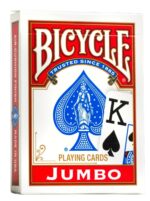 THE U.S. PLAYING CARD CO. Zestaw kart do gry Bicycle Jumbo Index (2 TALIE) - obrazek 3
