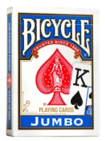 THE U.S. PLAYING CARD CO. Zestaw kart do gry Bicycle Jumbo Index (2 TALIE) - obrazek 4