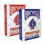 THE U.S. PLAYING CARD CO. Karty do gry Bicycle PRESTIGE 100% Plastic kolor niebieski - obrazek 6