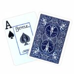 THE U.S. PLAYING CARD CO. Karty do gry Bicycle PRESTIGE 100% Plastic kolor niebieski - obrazek 3