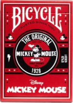 THE U.S. PLAYING CARD CO. Karty do gry Bicycle Classic MICKEY MOUSE - obrazek 2
